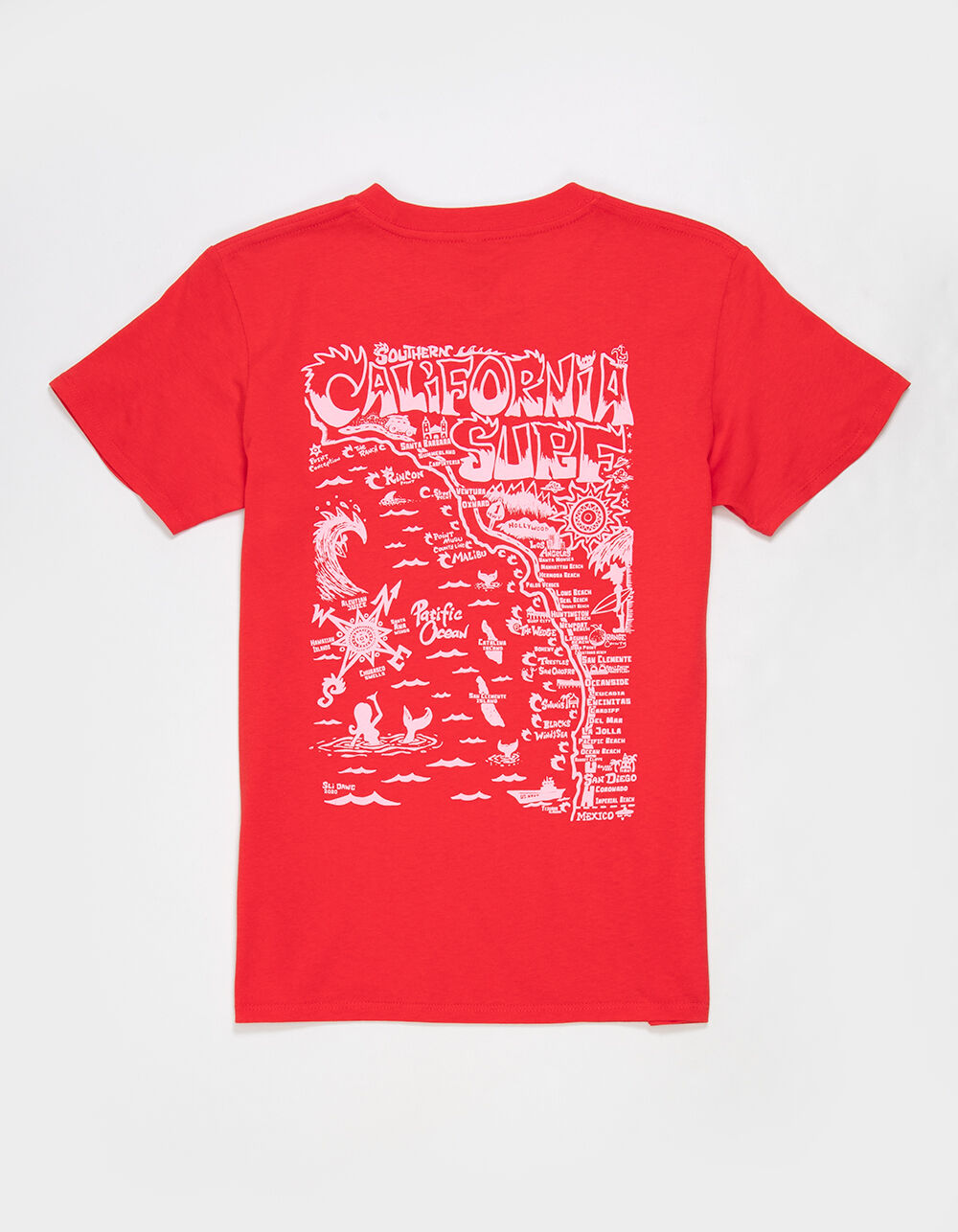 DISTANT LOCAL Cali Girls Boyfriend Tee