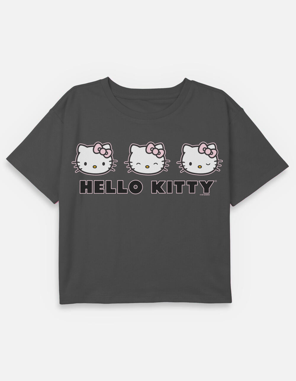 HELLO KITTY Expressions Girls Crop Tee