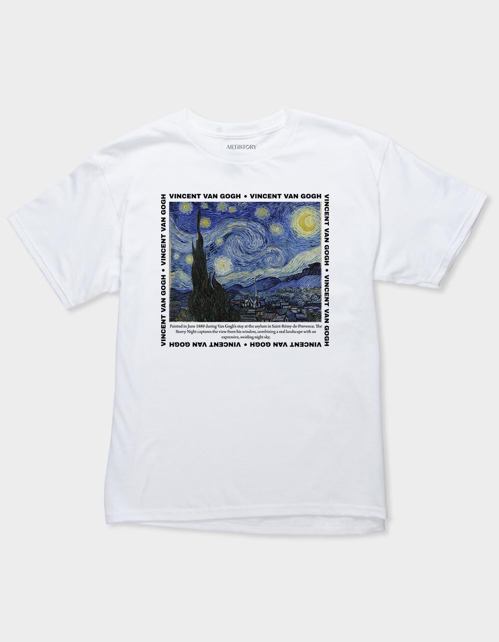 VINCENT VAN GOGH Starry Night Girls Tee
