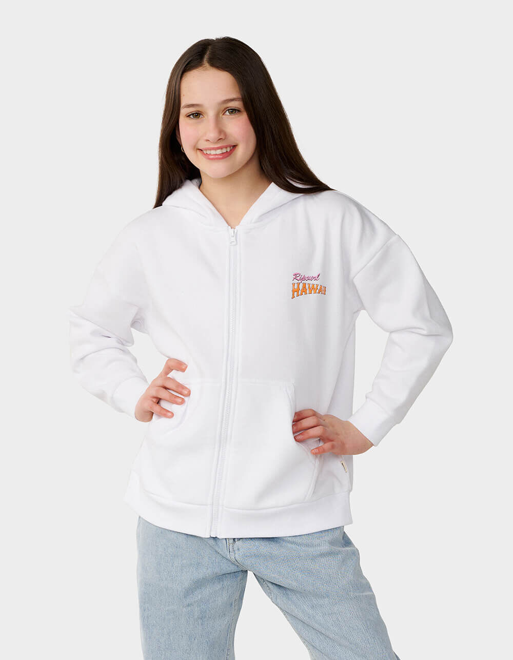RIP CURL Turtle Bay Girls Zip Hoodie