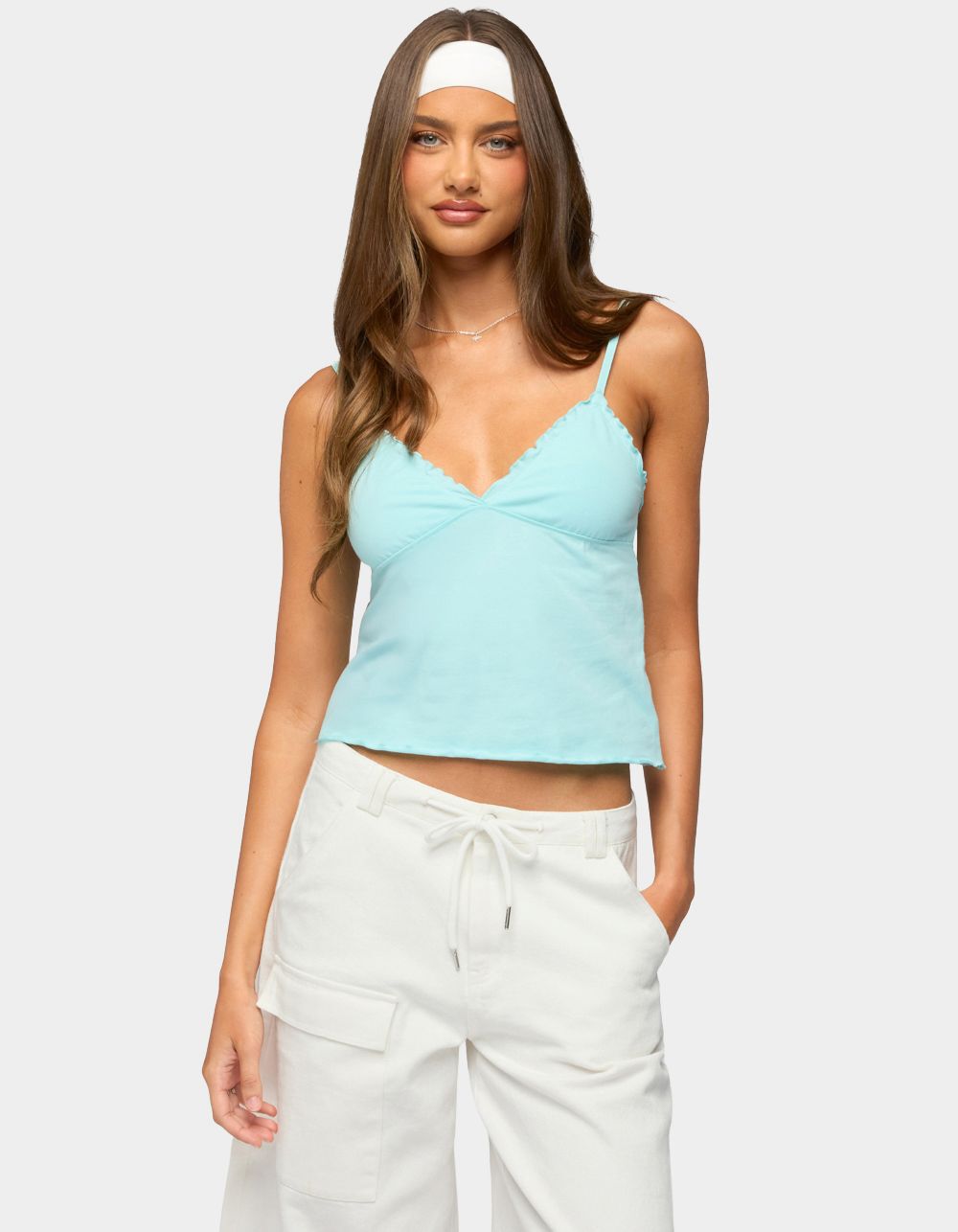 EDIKTED Glendon Babydoll Top