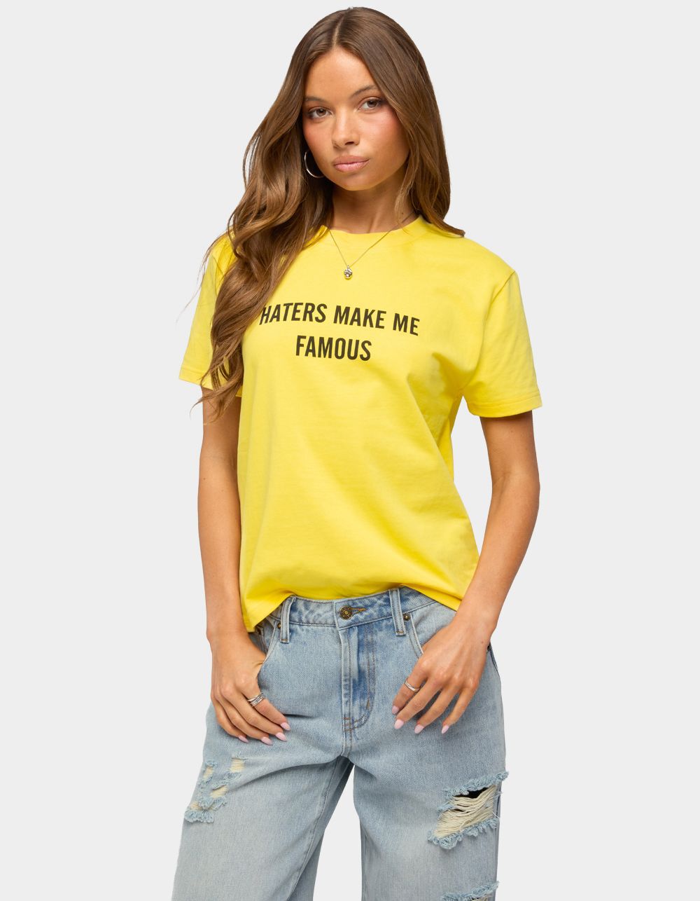 EDIKTED Haters Make Me Famous Tee