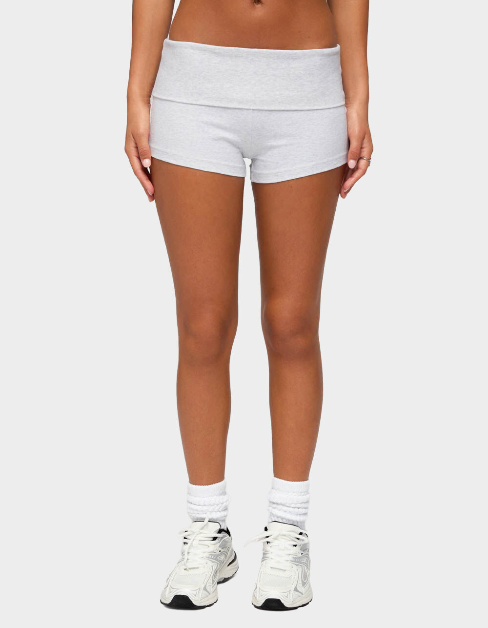 EDIKTED Marleaux Foldover Shorts
