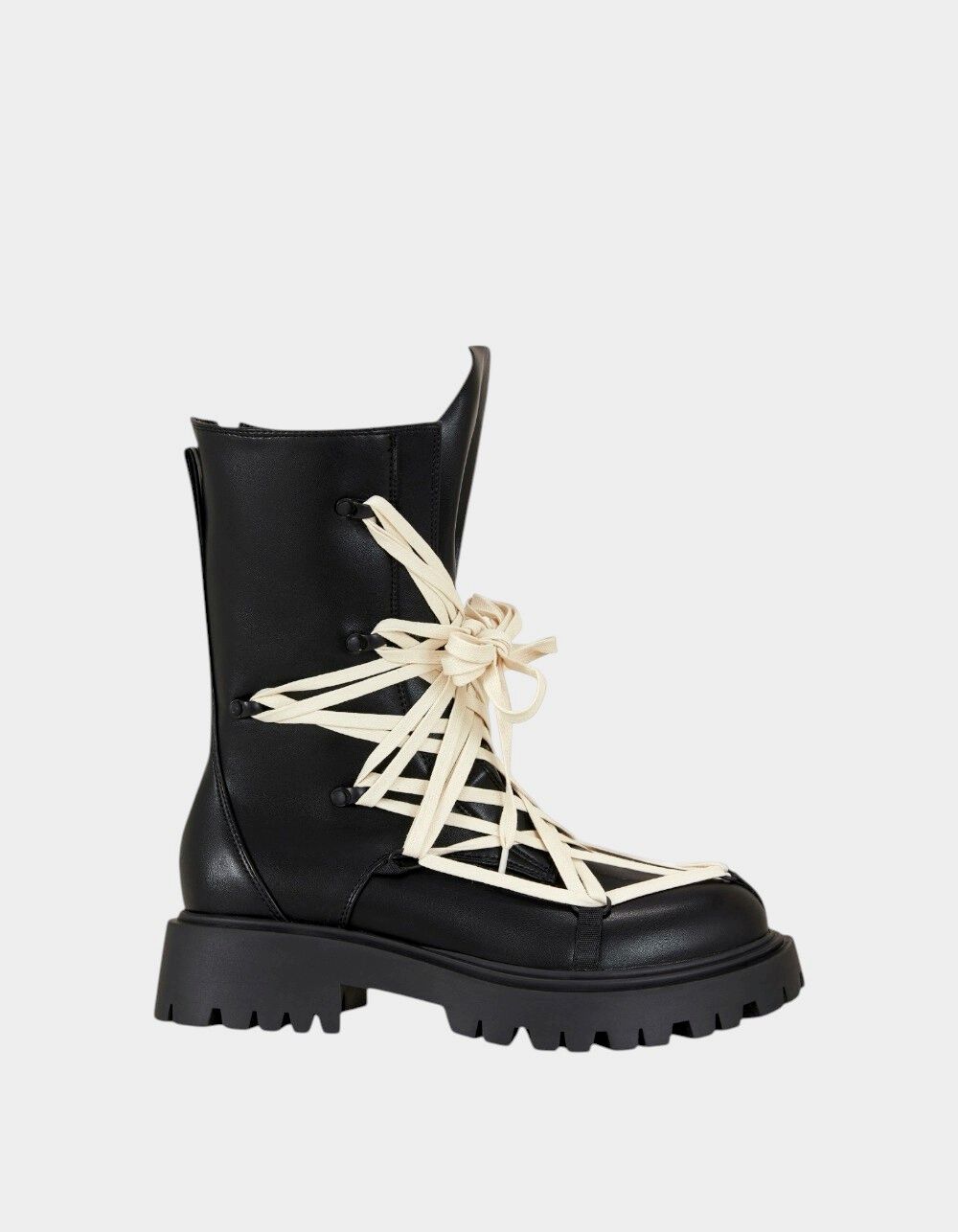 AZALEA WANG Arjun Womens Combat Boots