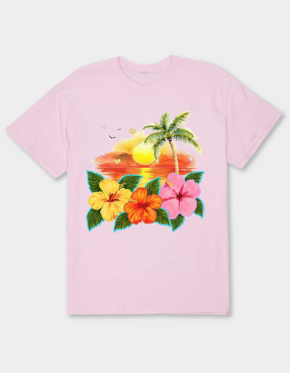 HIBISCUS Gem Sunset Unisex Tee