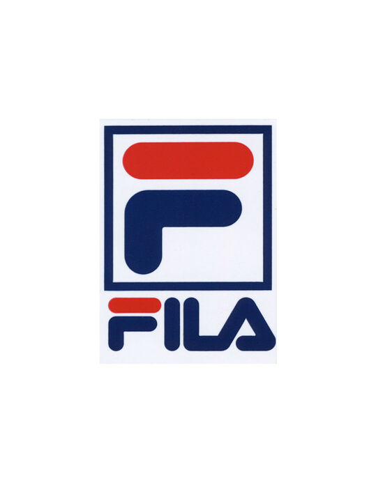 FILA Stacked Box Logo Sticker 309795948 | Stickers