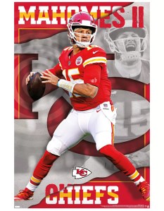 Chiefs Patrick Mahomes Fan Poster 
