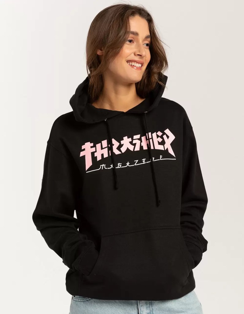 THRASHER Godzilla Womens Hoodie